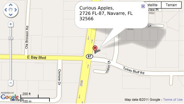 Curious Apples location